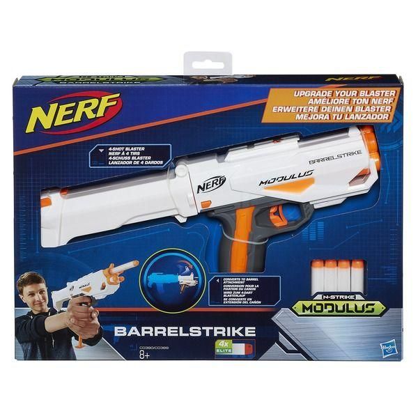 NERF C0390 Насадка на ствол Баррелстрайк для бластера НЁРФ Модулус