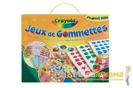 Crayola 5431 Картинки с наклейками