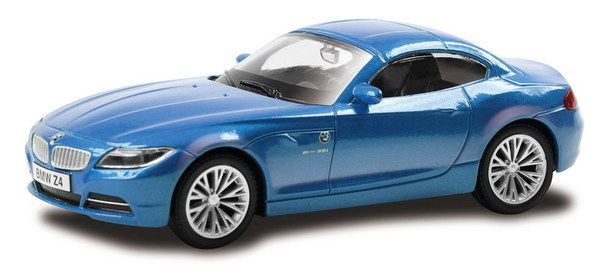 RMZ City 444001-BLU Машина металлическая BMW Z4, 1:43, цвет синий