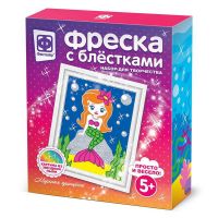 ФАНТАЗЁР 407081ФН Фреска с блестками Морская принцесса