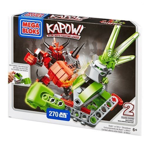 Mega Bloks 94215 Конструктор Роботы Kapow! Противостояние Пайро и Нитро