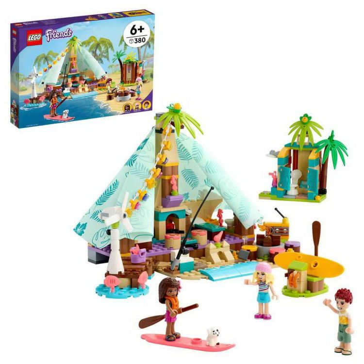 LEGO (Лего) 41700-L Конструктор LEGO Friends Кэмпинг на пляже