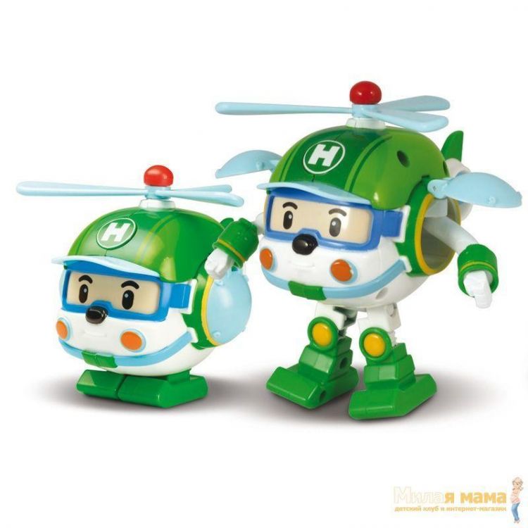 Robocar POLI 83169 Хэли трансформер 10 см