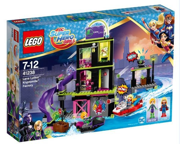 LEGO 41238-L Конструктор LEGO SUPER HERO GIRLS "Фабрика Криптомитов Лены Лютор"