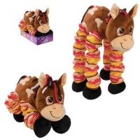 1toy Т13879 Мягкая игрушка Пружиножки Лошадка со звуком, 36 см