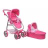 Melobo 9662 Коляска-трансформер Buggy Boom Amidea для куклы, 2 в 1