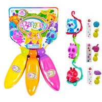 Cepia BB30000B Bananas Игрушка связка из 3-х бананов, цвета оранжевый, желтый, розовый