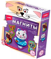 LORI Мфг-002 Набор для творчества LORI Магниты из гипса Милые киски