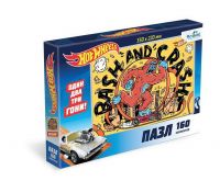 ORIGAMI 05972 Пазл Гонки Hot Wheels, 160 элементов