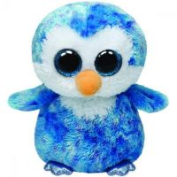 TY 36741 Beanie Boo's Мягкая игрушка Пингвин Ice Cube, 15 см