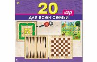 Рыжий кот ИН-0136 Игра настольная 20 игр для всей семьи