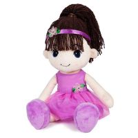 Maxitoys MT-HH-R9038E5 Dolls Мягкая кукла Стильняшка Брюнетка, 40 см