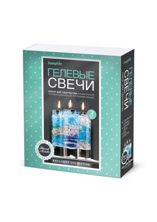 Фантазёр 274035ФН Свечи гелевые Josephin Набор №6