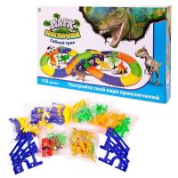 ABtoys PT-00941 Гибкий трек "Парк приключений", 133 детали
