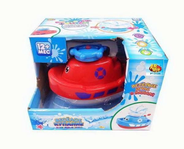 ABtoys PT-01346 Веселое купание Кораблик для ванной, эл/мех