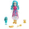 Mattel GYJ14 Энчантималс Кукла Королева Парадайз и питомец Рейнбоу, 20 см