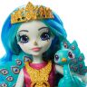 Mattel GYJ14 Энчантималс Кукла Королева Парадайз и питомец Рейнбоу, 20 см
