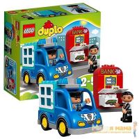 Lego Duplo 10809 Конструктор Лего Дупло Полицейский патруль, 15 деталей