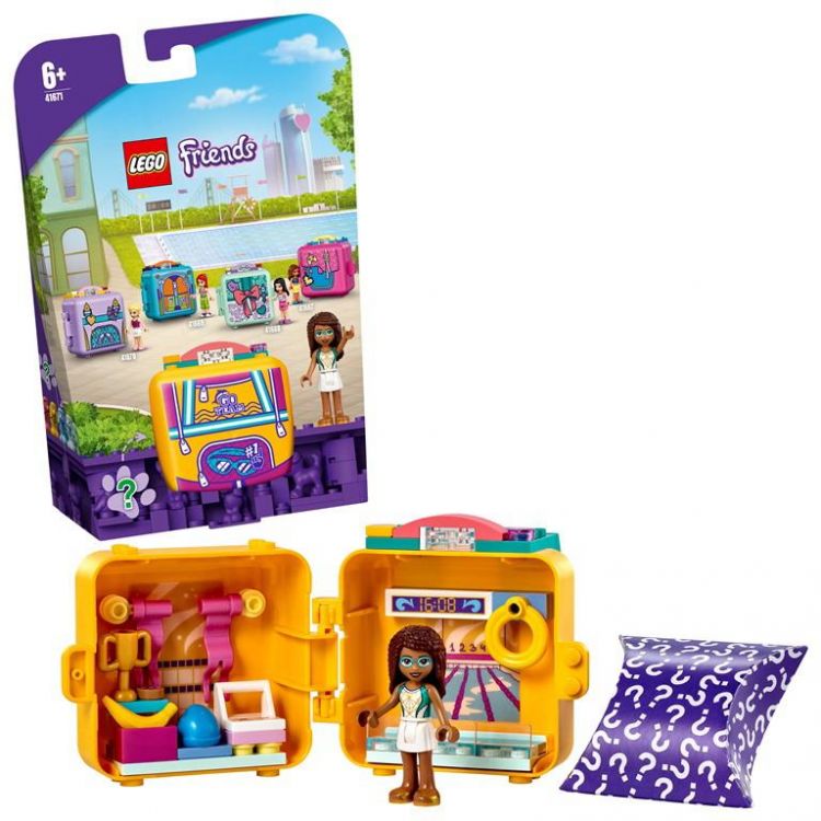 LEGO (Лего) 41671-L Конструктор LEGO Friends Кьюб Андреа для плавания LEGO (Лего) 41671-L Конструктор LEGO Friends Кьюб Андреа для плавания