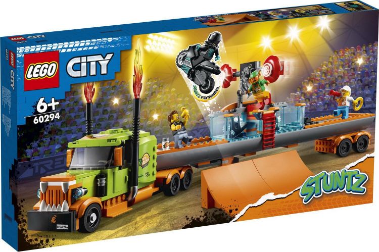 LEGO (Лего) 60294-L Конструктор LEGO CITY Stunt Грузовик для шоу каскадёров