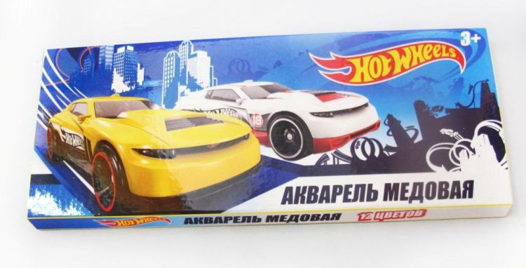 CENTRUM 88696 Акварель медовая 12 цветов Hot Wheels