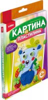 ЛОРИ Пз-Пл-003 Картина из пластилина "Мишка сладкоежка"