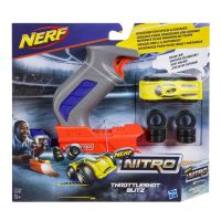 Hasbro C0782 Nerf Nitro Бластер с пусковым устройством, с покрышками