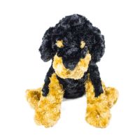 Мягкая игрушка Teddykompaniet собачка, 33 см, черно-бежевая