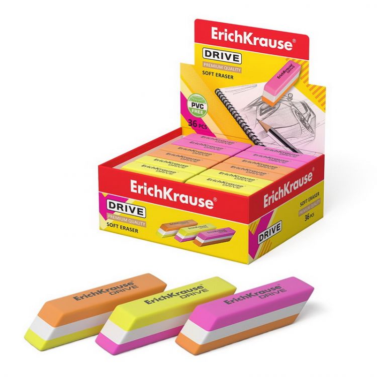 ErichKrause 35779ЕК Ластик ErichKrause Drive