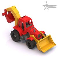 Нордпласт Н-152 Трактор "Ижора" с грейдером и ковшом