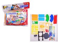 ABtoys PT-00671Сборная мини-парковка "Авто Сити", 40 предметов