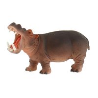 Bullyland 63691 Коллекционная фигурка Гиппопотам большой, 14,8 см