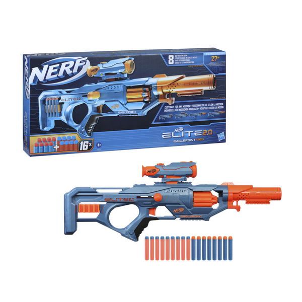 Hasbro (Хасбро) F0423EU4 Бластер Hasbro NERF ELITE 2.0 Иглпоинт RD 8
