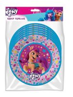 ND Play 299025 Набор бумажных тарелок ND Play My Little Pony 180 мм 6 штук