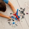 Lego Super Heroes 76150 Конструктор Лего Супер Герои Реактивный самолёт Человека-Паука против Робота Венома, 371 деталь