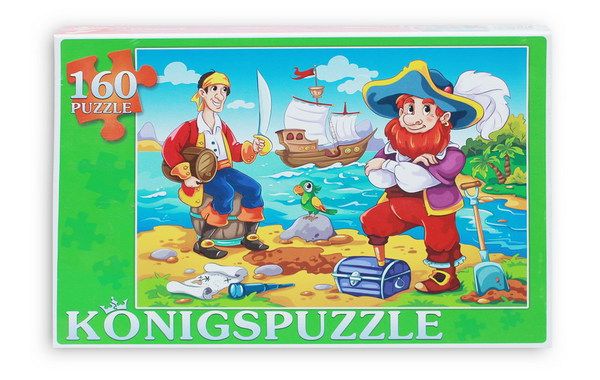 Konigspuzzle ПК160-5831 Пазл Истории пиратов, 160 элементов