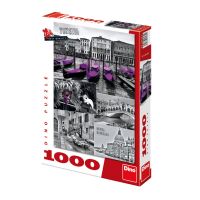 Dino 532342 Пазл Венеция коллаж, 1000 элементов