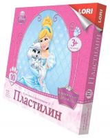 Пластилин Disney Королевские питомцы 10 цветов, 20 гр., без европодвеса
