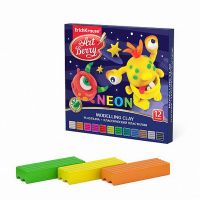 ErichKrause 46982ЕК Классический пластилин ArtBerry с Алоэ Вера Neon, 12 цветов, 180г