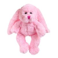 ABtoys M2061 Мягкая игрушка Кролик розовый, 15 см