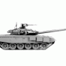 Звезда 3573 Сборная модель Российский основной боевой танк Т-90, 1:35