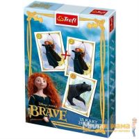 Trefl 08416 Карточная игра Акулина. Храбрая сердцем, 25 карт