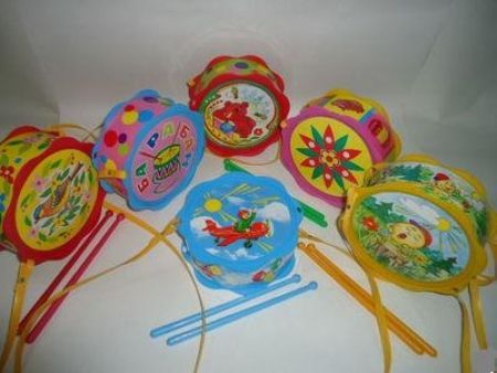 Игрушка музыкальная Барабан "Малышок"
