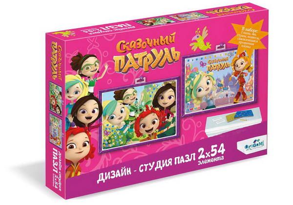 ORIGAMI 04885 Набор Дизайн-студия. Сказочный патруль. Диптих 2х54. Модные подружки