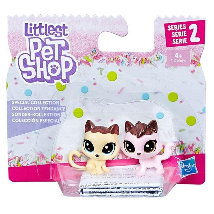 Hasbro E1073 LPS S2 Парочка зефирных мини-петов Кошечки