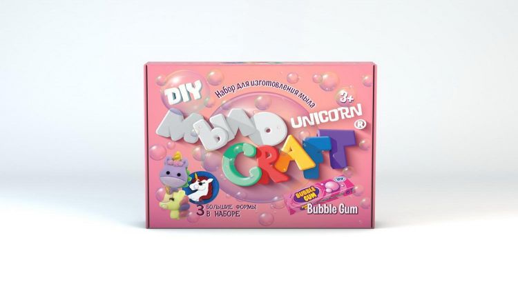 ВИСМА 891пл Набор для творчества ВИСМА Юный химик Мыло Craft Unicorn Бабл Гам