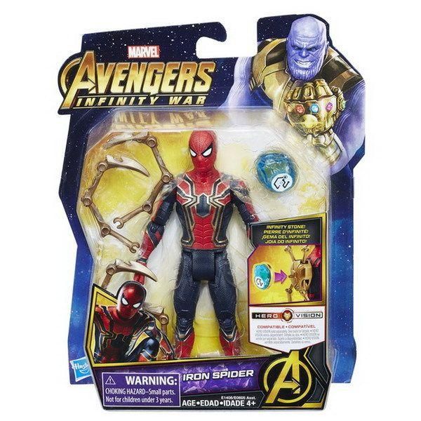 Hasbro E0605 Avengers Movie Мстители с камнем, фигурка Iron Spider
