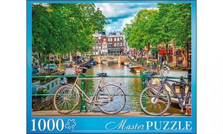 Masterpuzzle 6886 Пазл Канал в Амстердаме, 1000 элементов