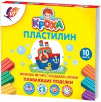 ЛУЧ 29С1768-08 Пластилин ЛУЧ плавающий 10 цветов