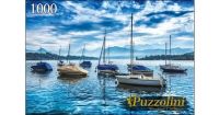 Puzzolini 7726 Пазл Швейцария Озеро Люцерн, 1000 элементов
